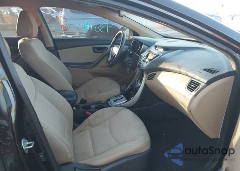 2012 Hyundai Elantra Gls z USA, uszkodzony, nr VIN 5NPDH4AE4CH136277